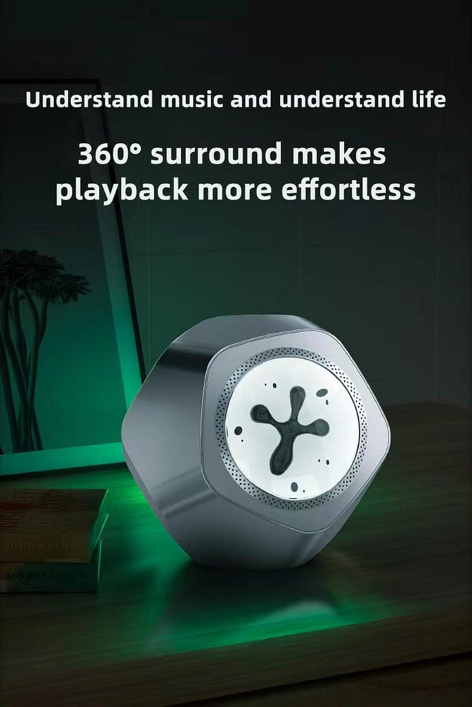 Ferrofluid Bluetooth Speaker with Music Visaualizer