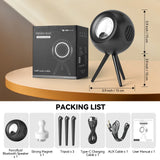 VENOM BALL - Ferrofluid Bluetooth Speaker with Dynamic Visual Effects and Dreamlike Colorful Lights